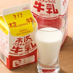 生乳のおいしさが味わえる木次パスチャライズ牛乳